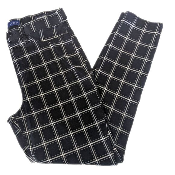 Bandolino Bella Leggings Millennium Windowpane, black/white 10 - Picture 1 of 10